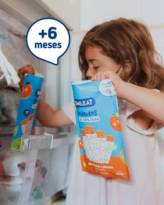 Helados de frutas para bebes a partir de 6 meses