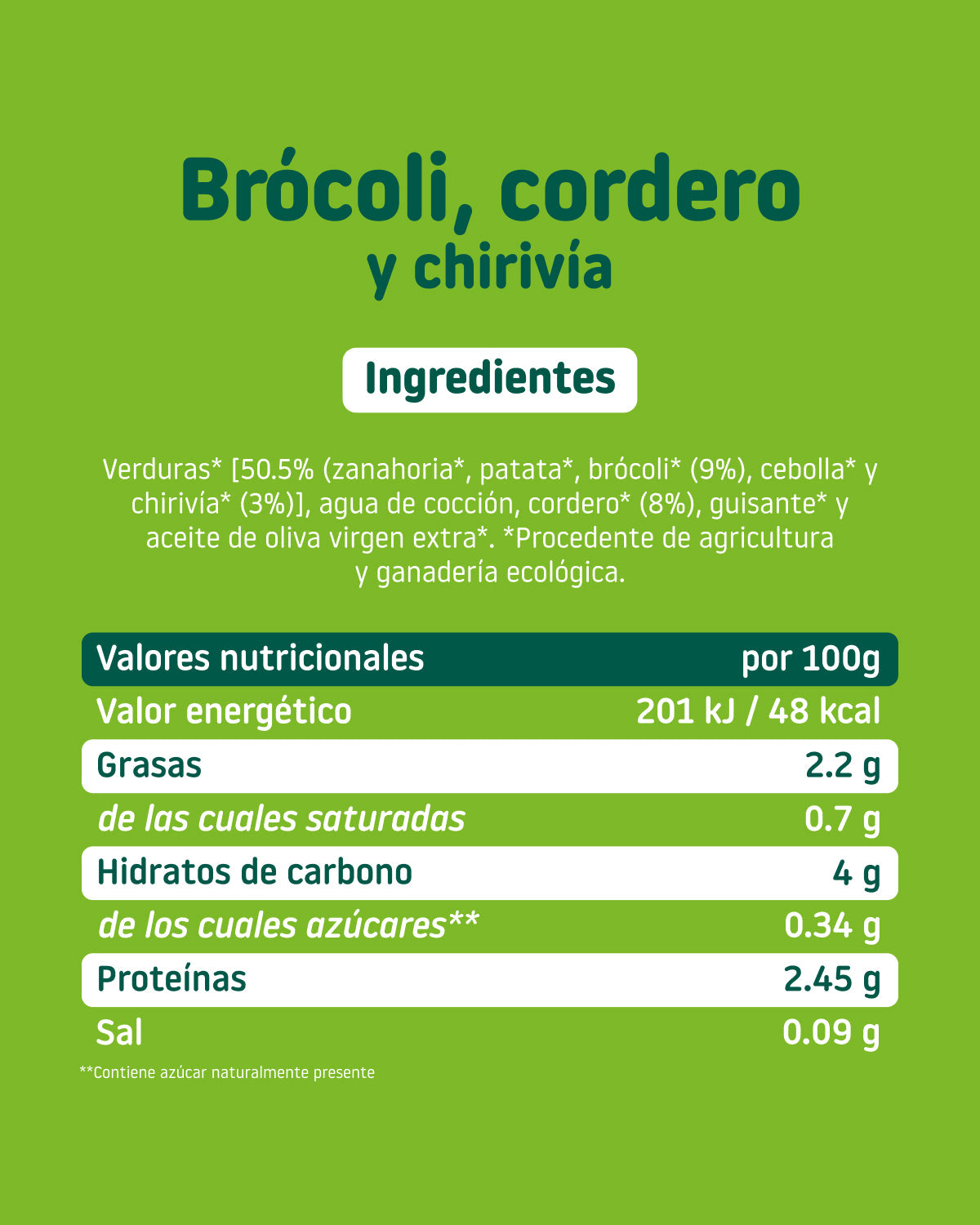 Bebé disfrutando tarrito Smileat de brócoli, cordero y chirivía, opción ecológica para comidas de bebé en casa o fuera