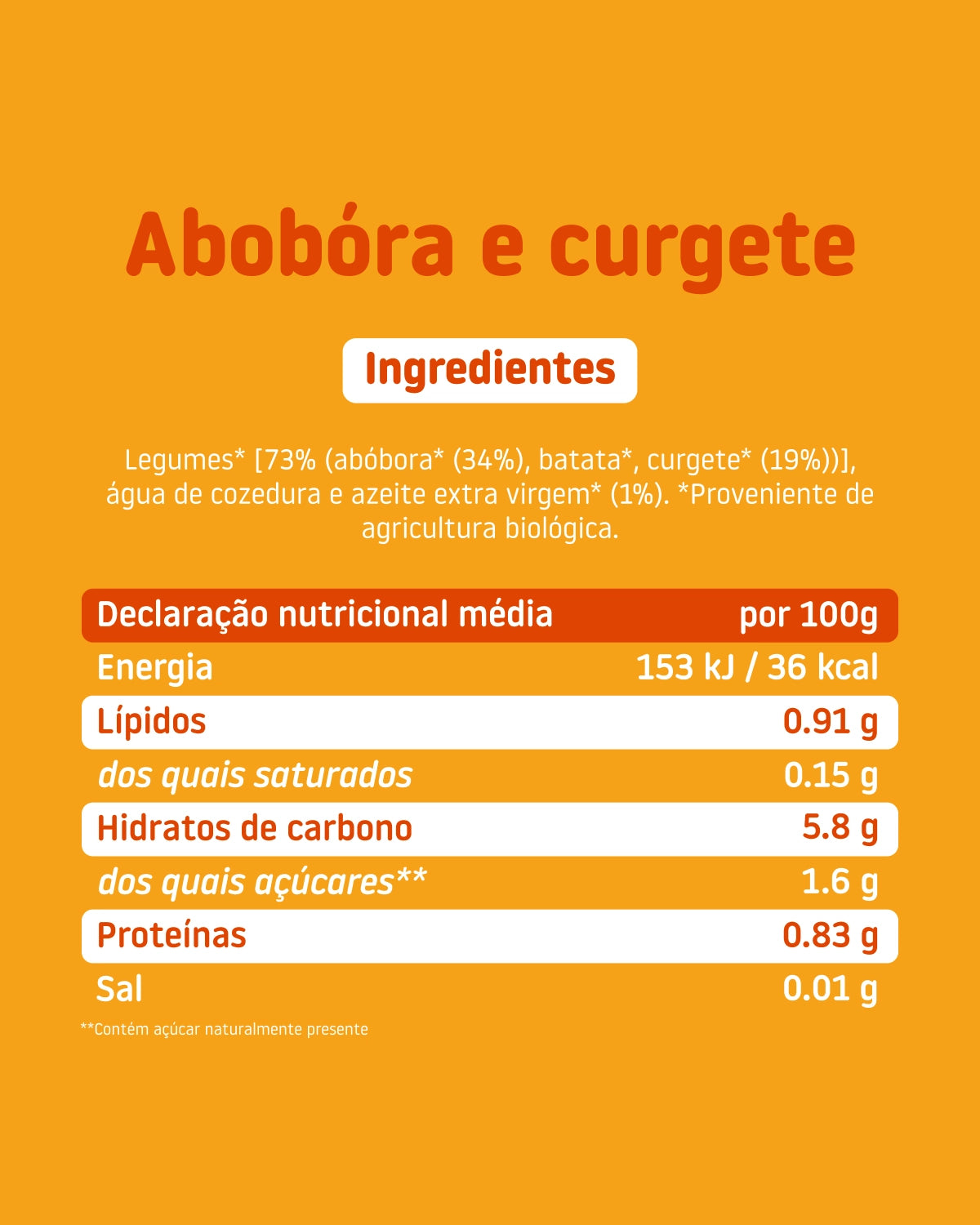 Puré de legumes cremoso e delicioso ingredientes