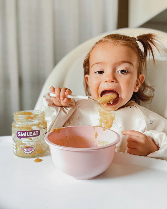 Delicioso purê de legumes e feijões. Natural e sem adição de açúcares ou sal.