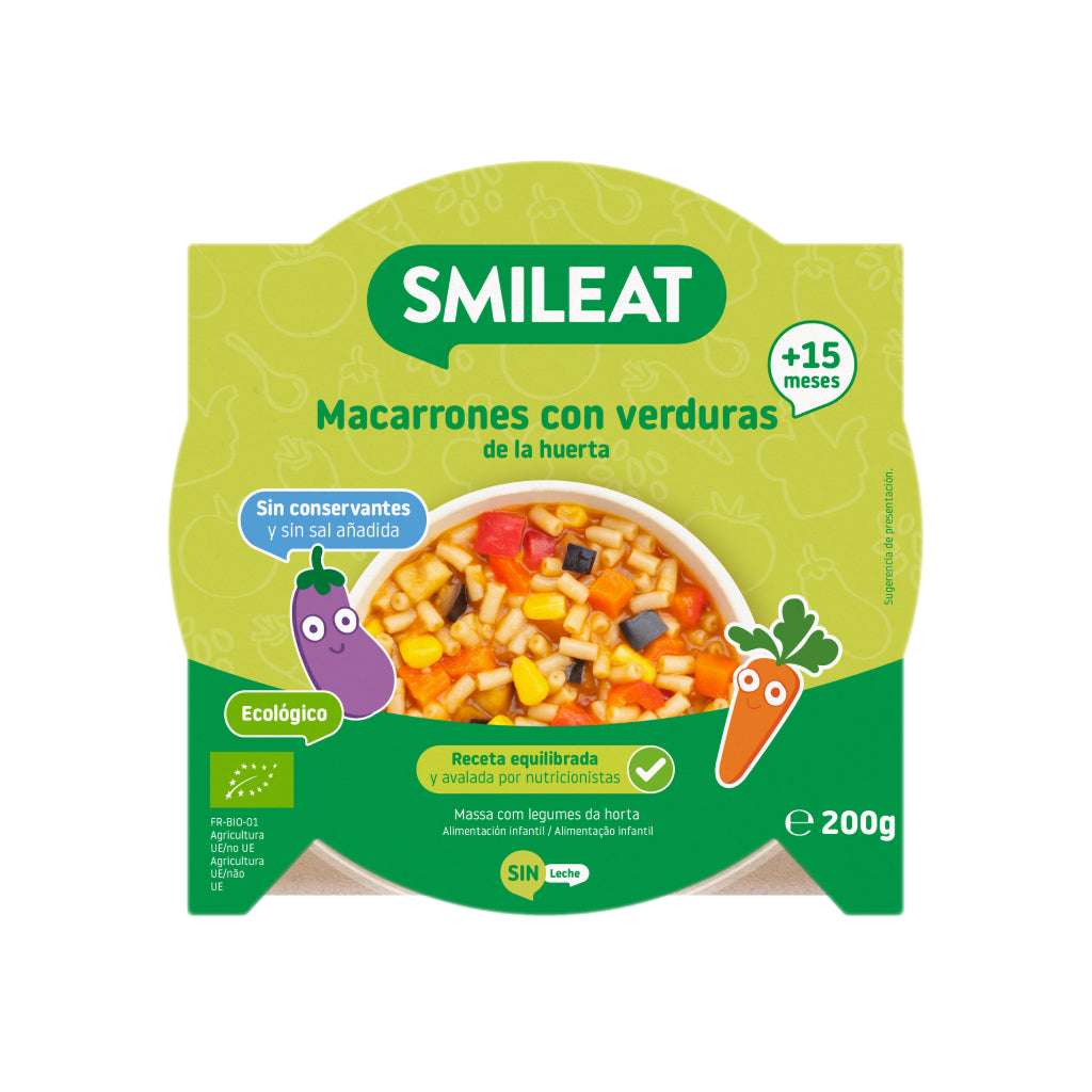 Meal prepared for children with vegetables