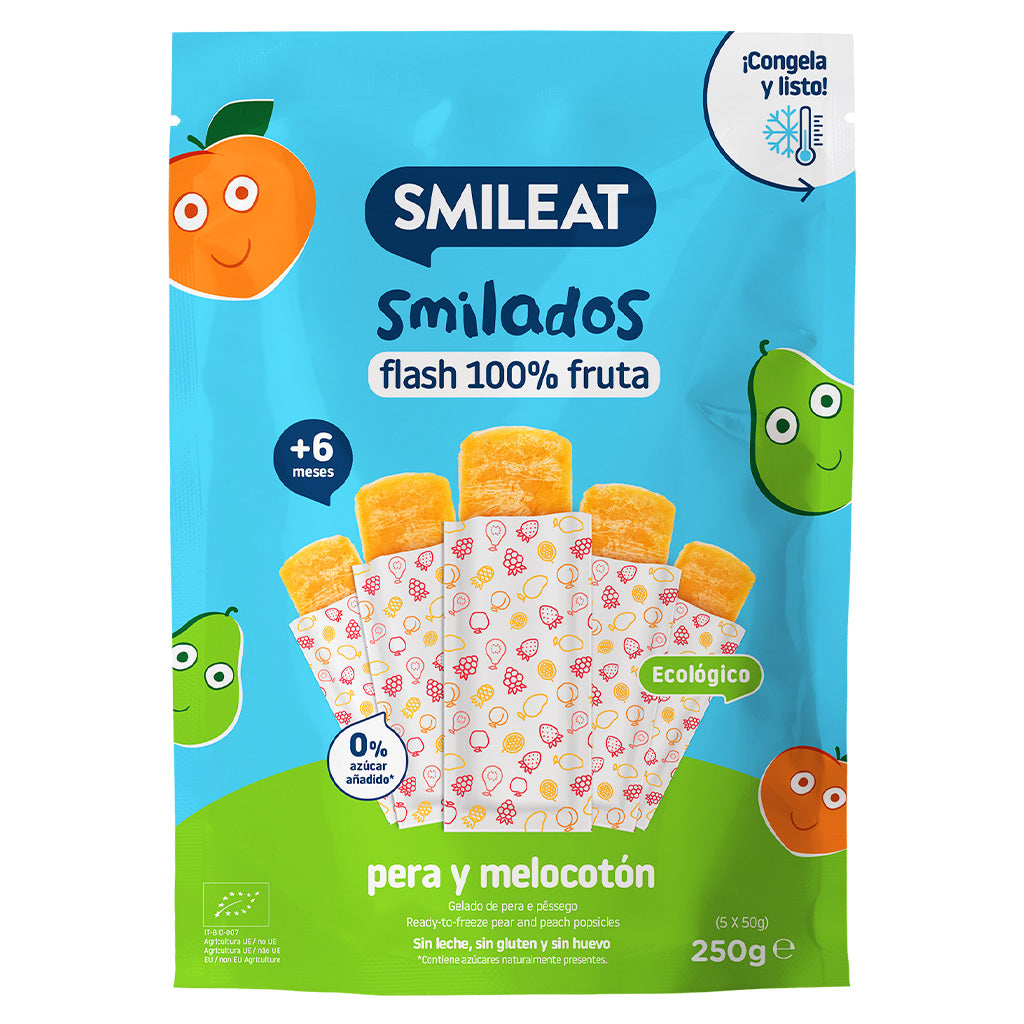 Smilados de pera y melocoton