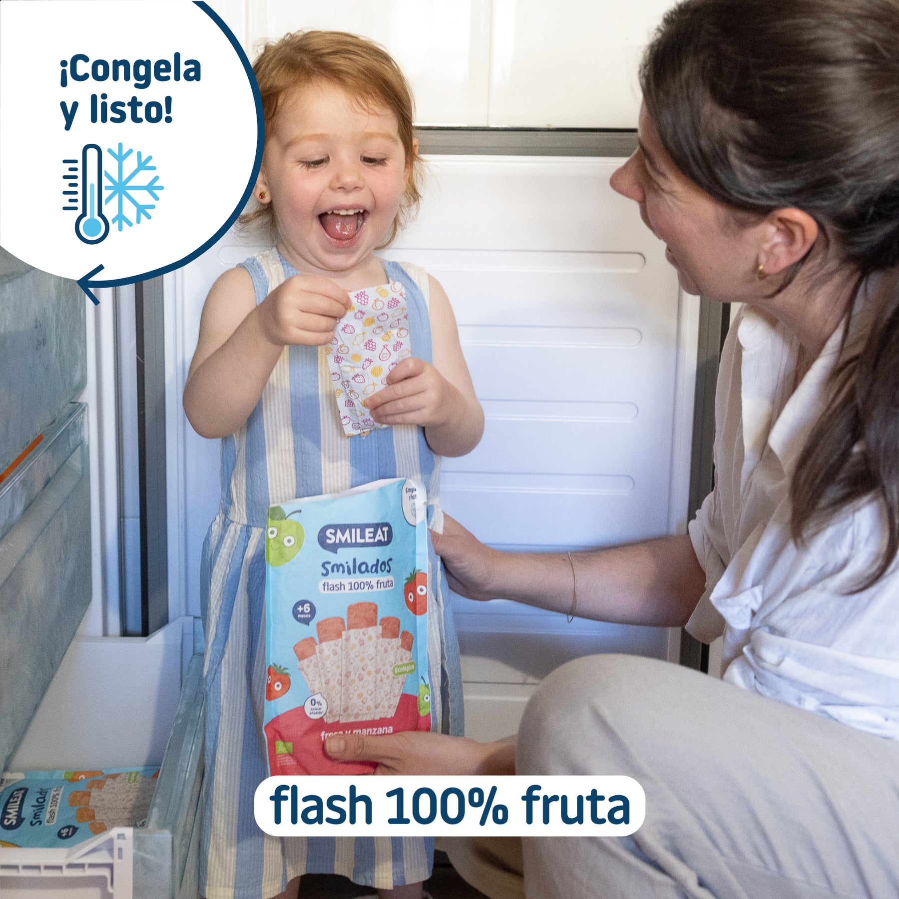 Smilado de fresa y manzana