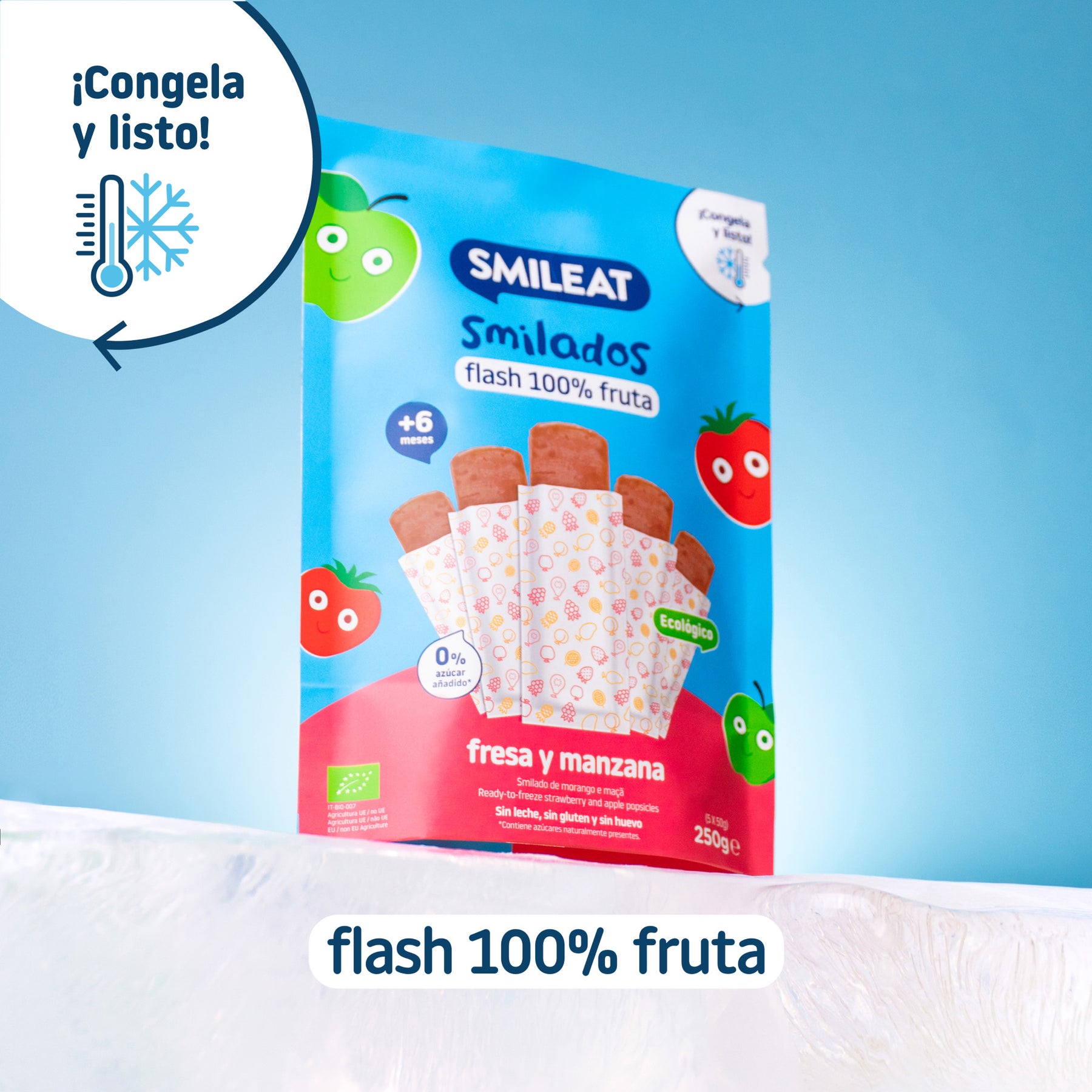 Comprar helados para bebé y niño saludables