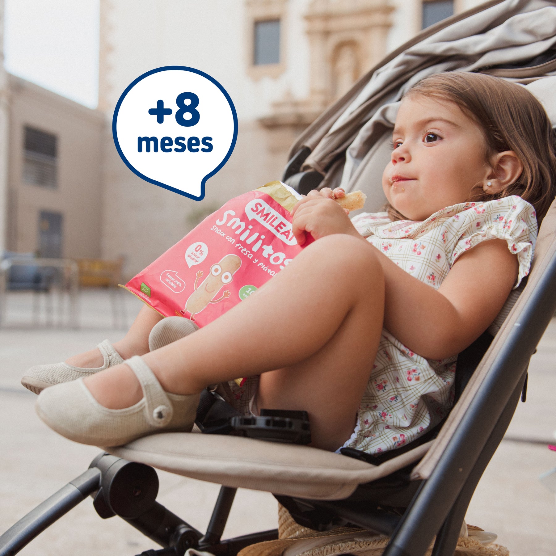 Pack Smilitos fresa y plátano 8Uds