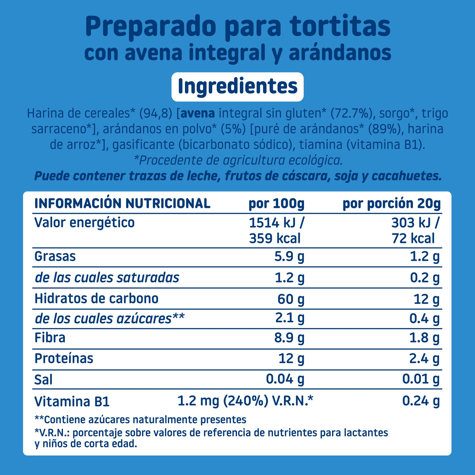 Preparado para tortitas