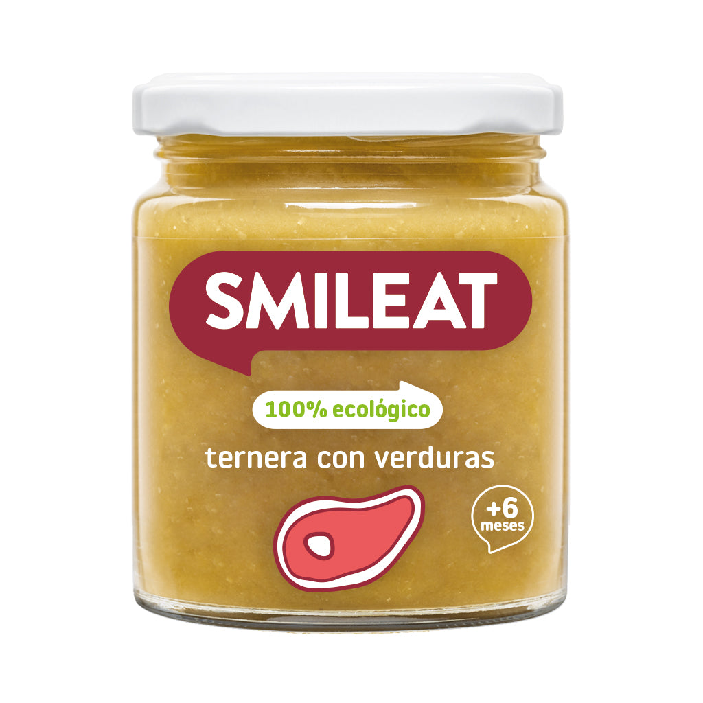 Tarrito de ternera con verduras