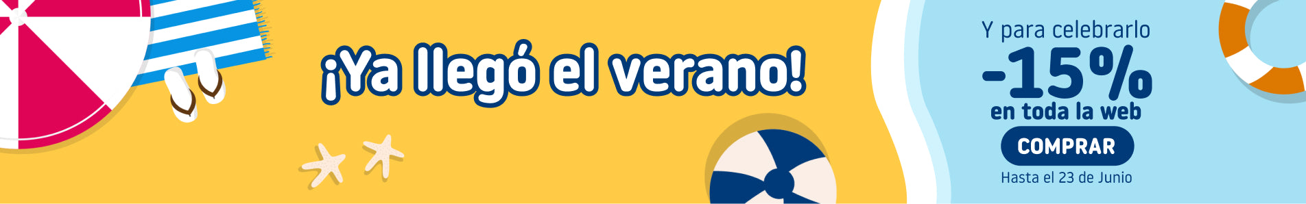 Banner promocion -15% en toda la web