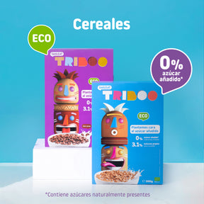 Caja de cereales ecológicos sin azúcar añadido