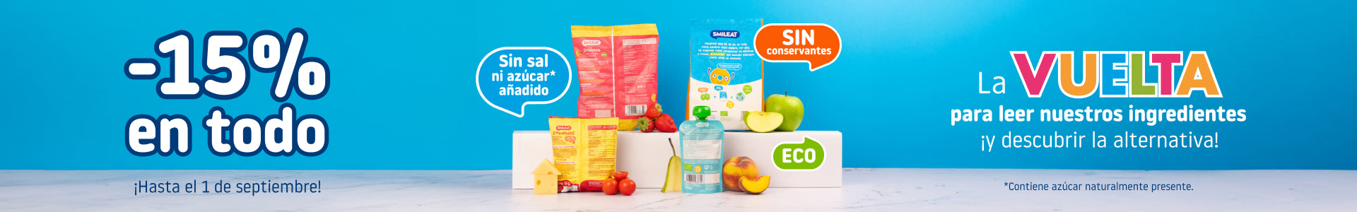 Bodegón de snacks sin conservantes -15% en toda la web