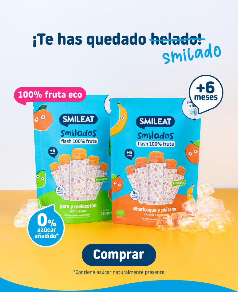 Helados de frutas contiene azúcar naturalmente presente