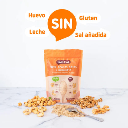 100% Frutos secos y cacahuete