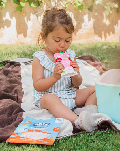 Pack of 10 Yogurt and Raspberry Pouches