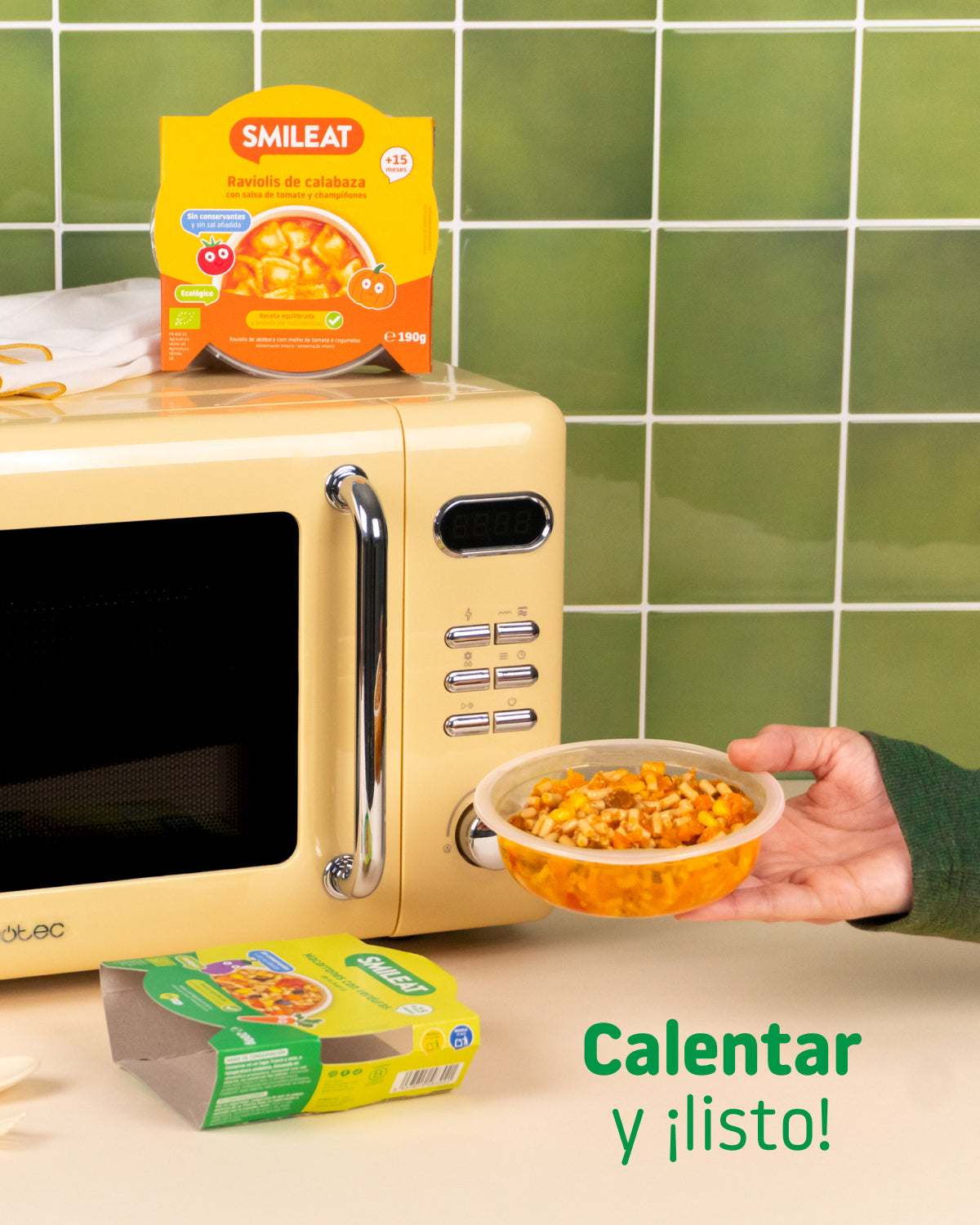 Platito de Macarrones con verduras de la huerta