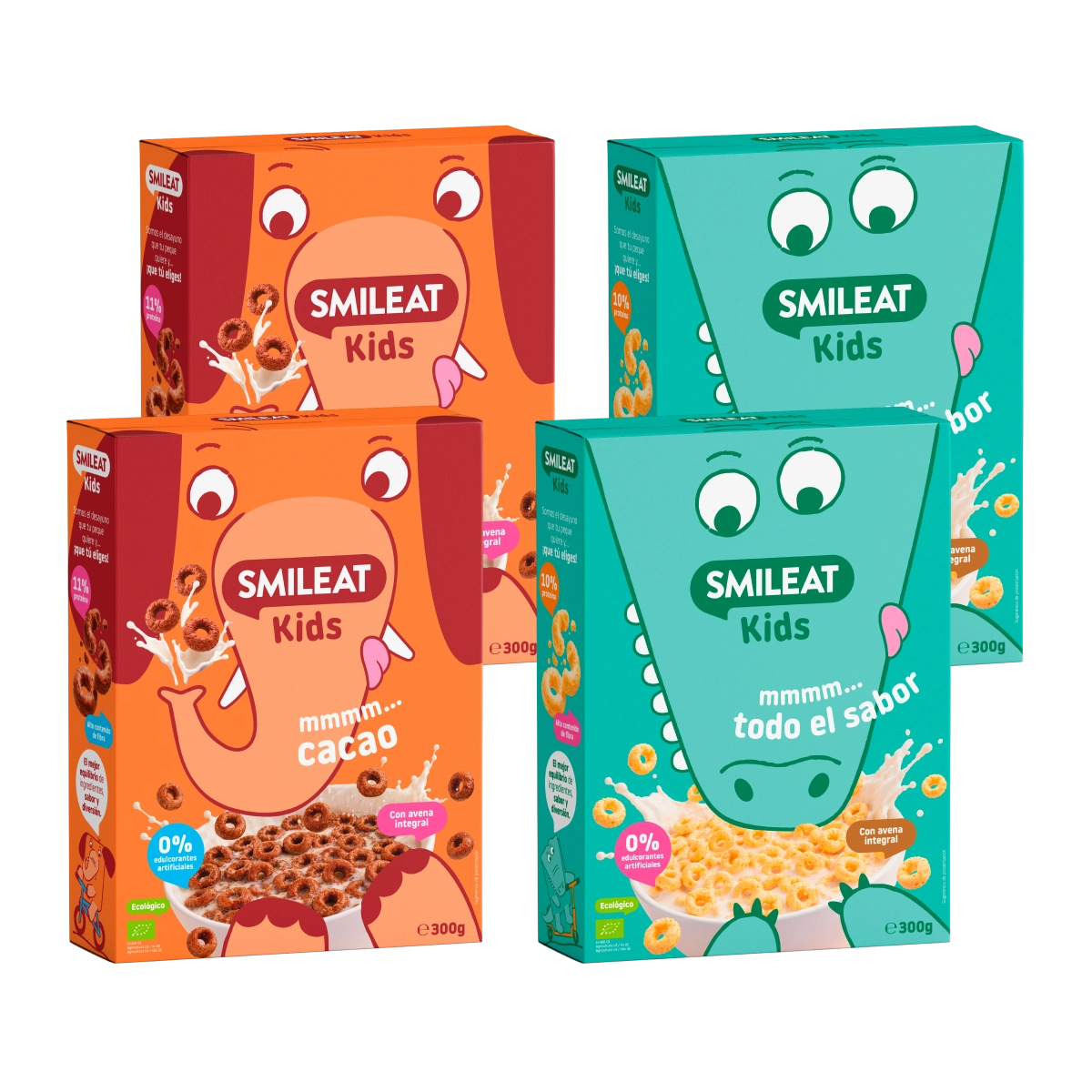 Pack en oferta de cereales para bebes mayores de 3 años ecológico sin azúcares añadidos