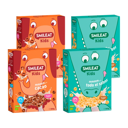 Pack en oferta de cereales para bebes mayores de 3 años ecológico sin azúcares añadidos