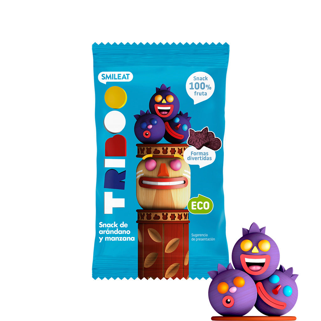 Snack TRIBOO de arandanos y manzana
