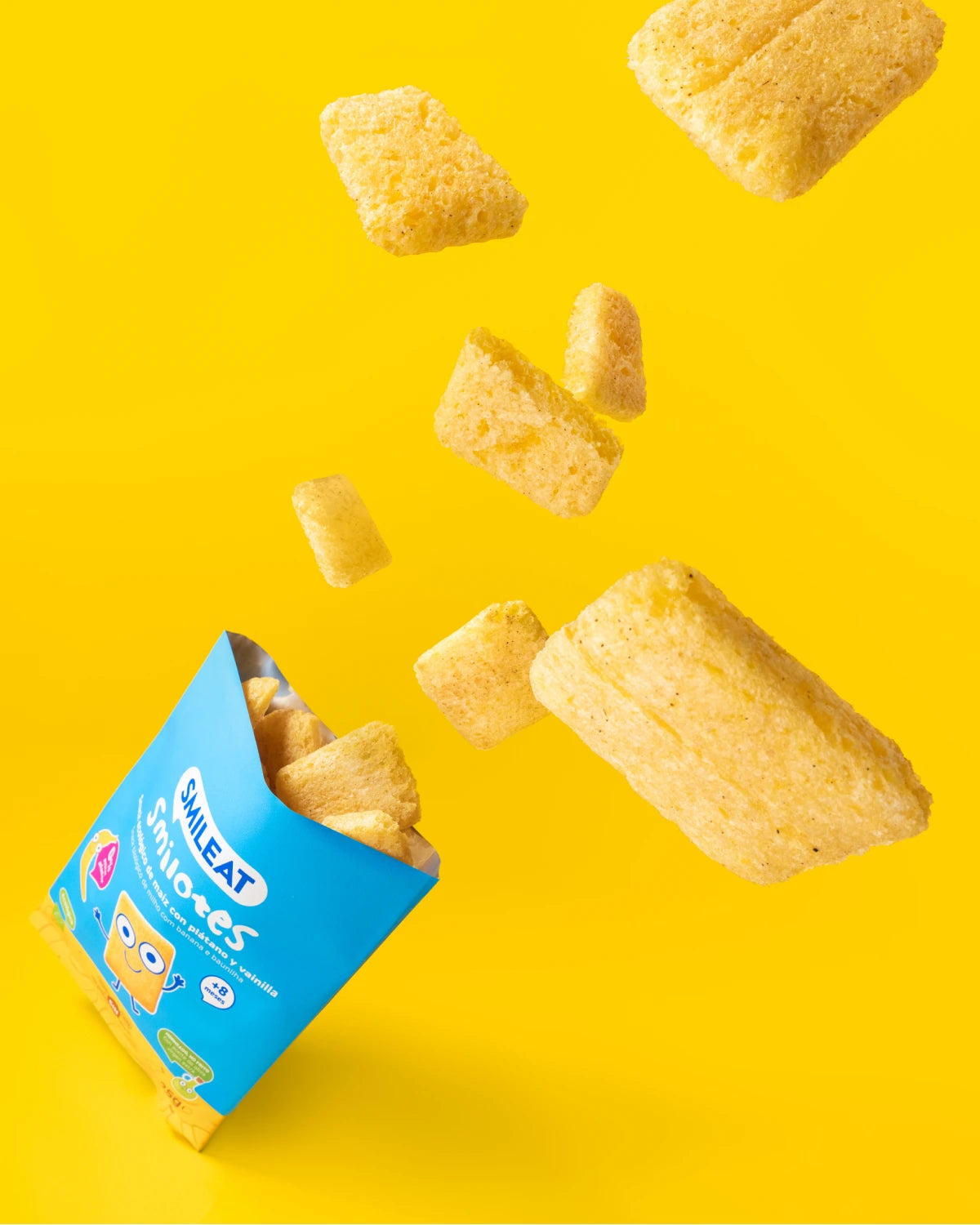 Snack para bebes a partir de 8 meses sin sal añadido