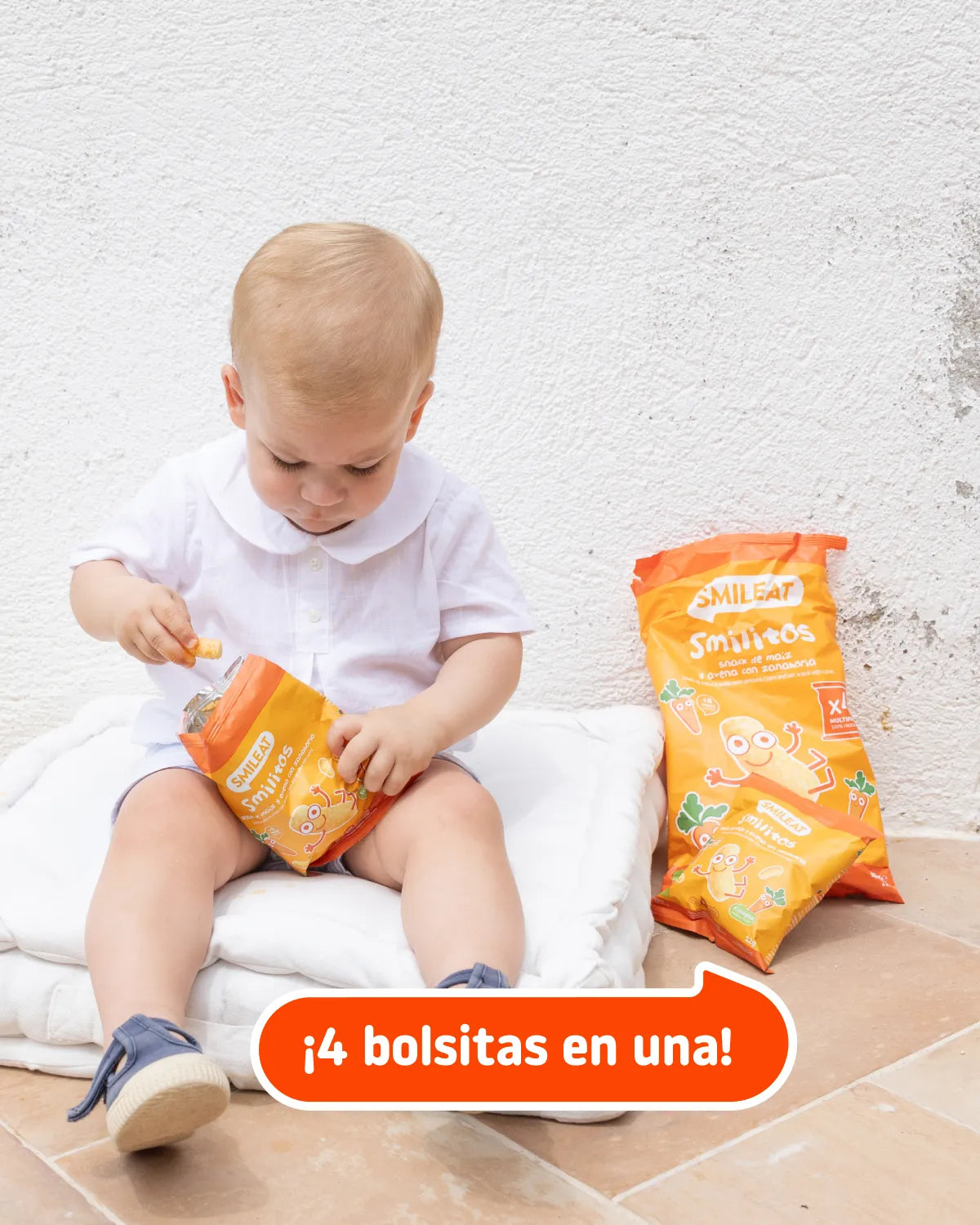 Smilitos Pack (Corn, Oats, and Carrot) – 8-pack
