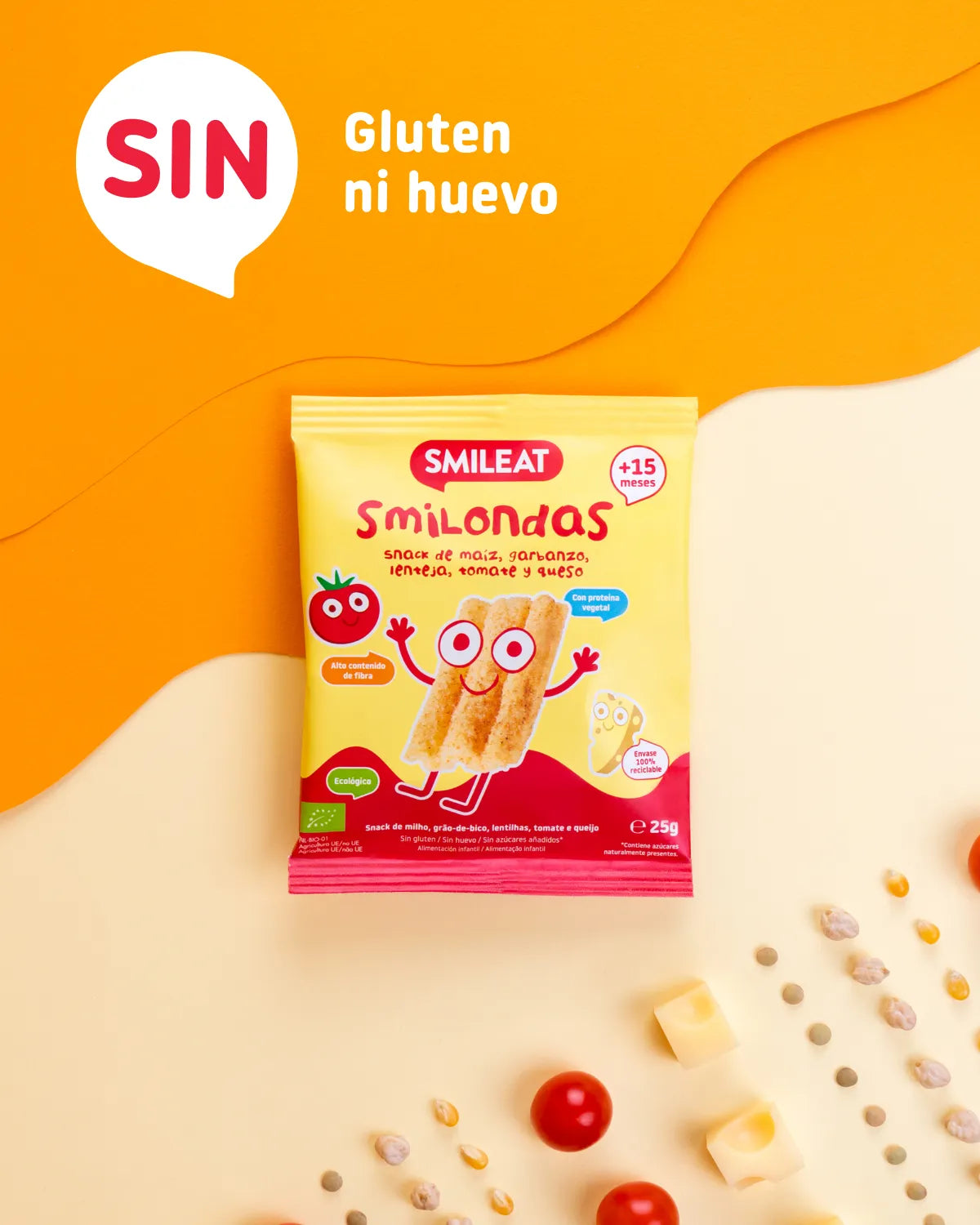 Smilondas de tomate y queso