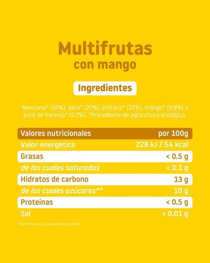 Multifruit and Mango Jar