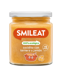 Tarrito de cocidito con ternera y jamón
