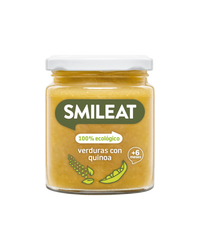Tarrito de verduras con quinoa