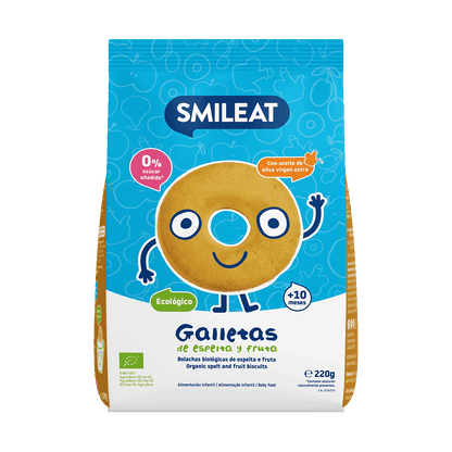 Spelt and apple cookies for babies 10 months and older