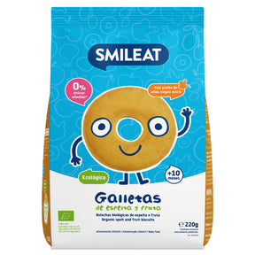 Galletas para bebe con fruta a partir de 10 meses