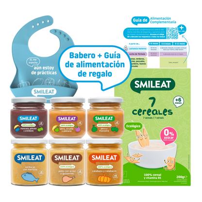 Kit para iniciar la alimentación complementaria  a partir de 6 meses