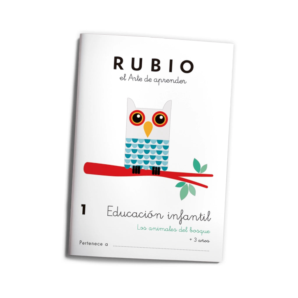 Cuadernillo rubio para educación infantil al arte de aprender