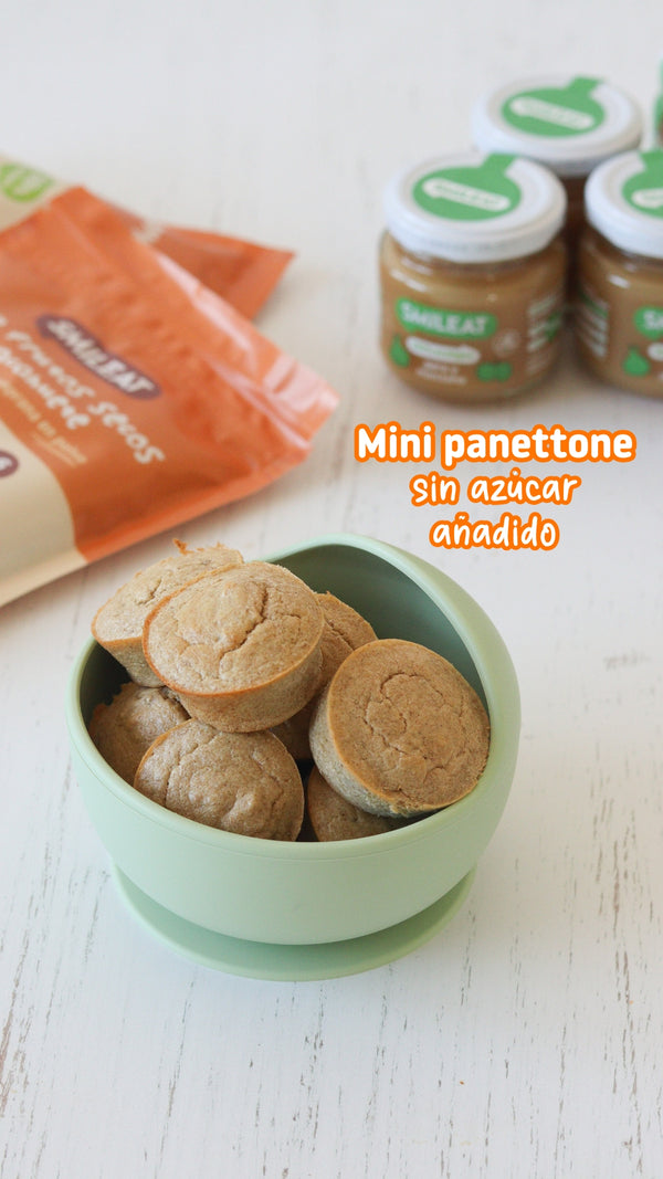 Rece mini panettone sin azúcar añadido