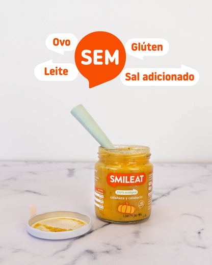 Boião de abóbora com curgete sem sal adicionado