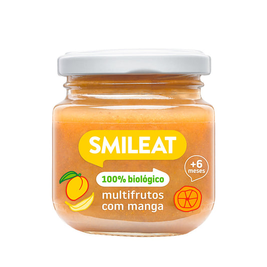 Boião de multifrutos com manga