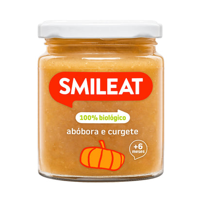 Boião de abóbora com curgete