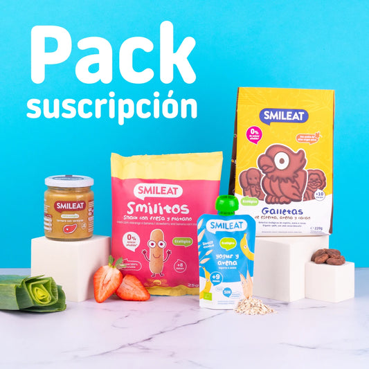 Crea tu pack y suscríbete, ahorra 15% para siempre en alimentación infantil