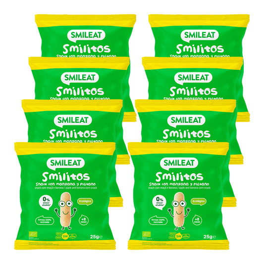 Smilitos Apple and Banana Pack (8-pack)