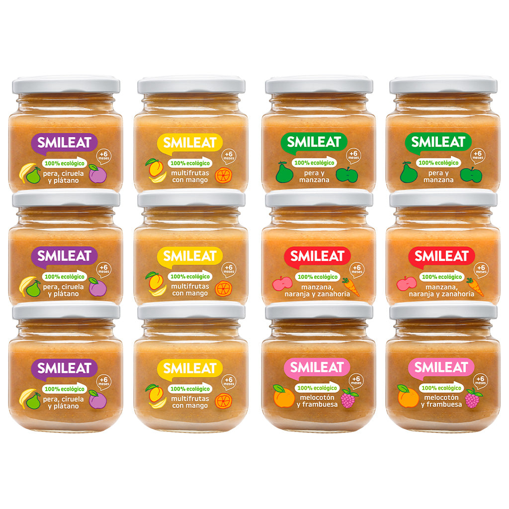 Pack Tarritos de frutas variadas