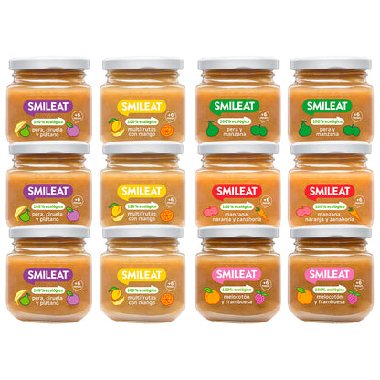 Pack Tarritos de frutas variadas