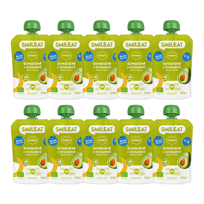 Pack of pouches 10 units smileat