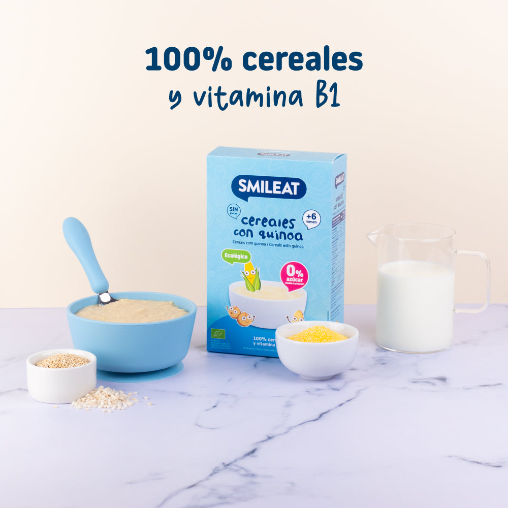 Papillas de cereales para bebé