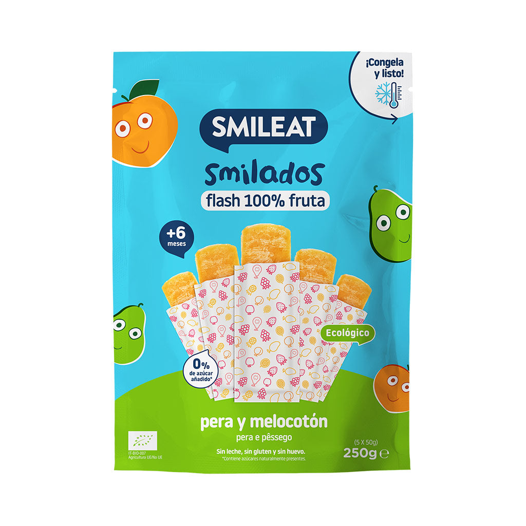 Smilados de pera y melocoton