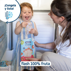 Smilado de fresa y manzana
