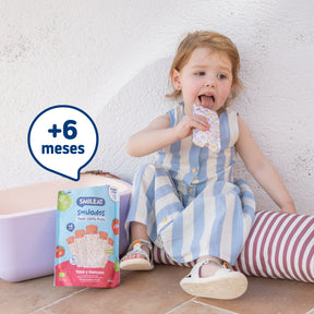 Smilado de fresa y manzana
