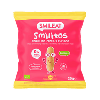 Smilitos de fresa y plátano