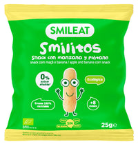 Smilitos de manzana y plátano