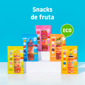 Snacks de fruta ecológico