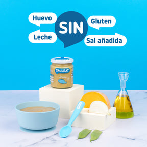 Tarrito ecológico sin gluten ni sal añadida