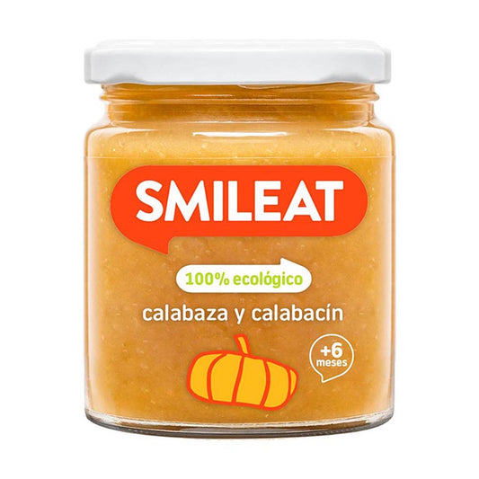 Tarrito de calabaza y calabacín