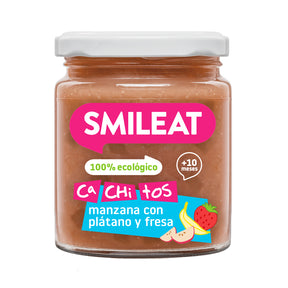 Tarrito de CA-CHI-TOS manzana con plátano y fresa